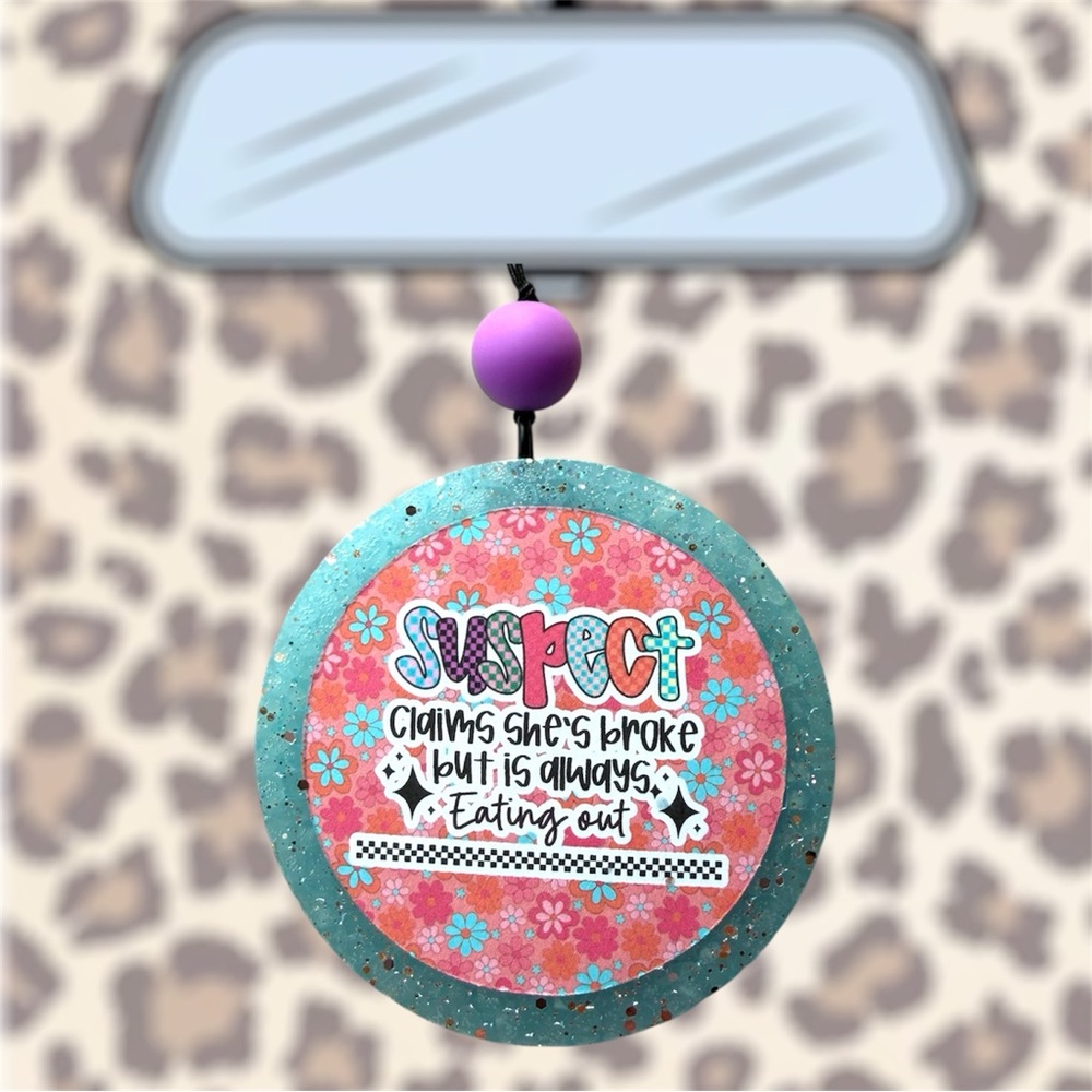 Suspect Claims She’s Broke Car Freshie